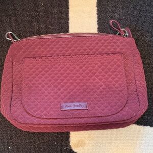 Vera Bradley Quilted Magenta Crossbody Bag